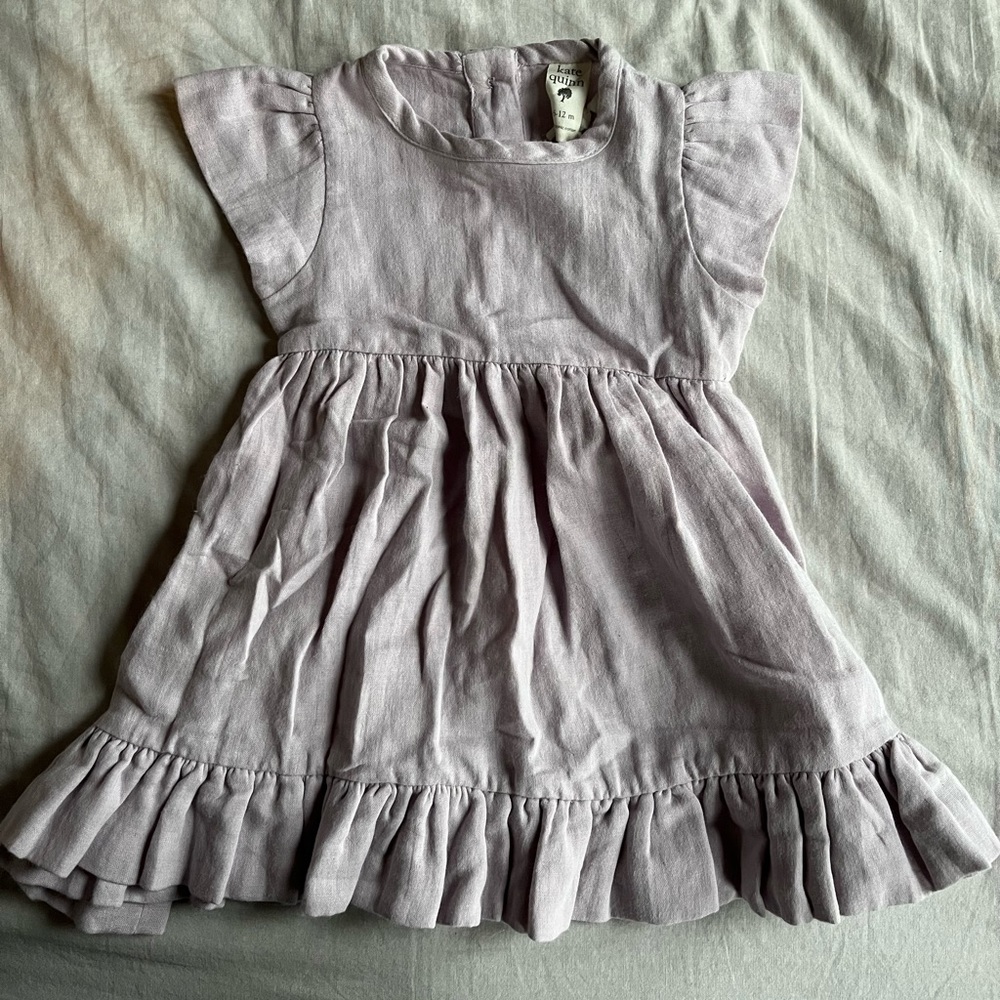 Kate Quinn lilac dress